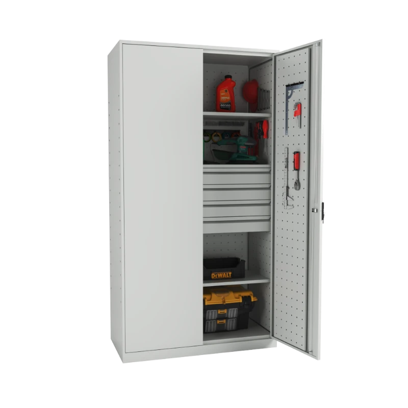 Metal cabinets for tools